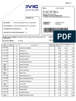 Factura: Cód. Principal Cód. Auxiliar Cant. Descripción Detalle Adiciona Precio Unitario Descuento Precio Total