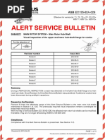 Alert Service Bulletin: ASB EC135-62A-029