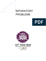 OL IChO 2022 Preparatory Problems