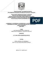 Que para Obtar Por El Grado De: Maestria en Gobierno Y Asuntos Publicos