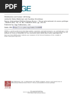 Globalization and Human Well-Being