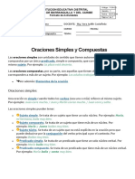 La Oración Compuesta-Coordinada