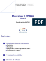 Clase N 16 Derivadas de Orden Superior