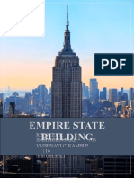 Empire State Building Report: Height, Materials and Construction