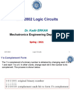 logic circuits lecture 3 - 2021