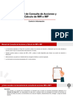 Manual de Consulta de Acciones y Cálculo de IMR e IMF
