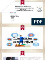 Tipos de Hecho Administrativo