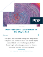 Power and Love A Reflection On The Way To God