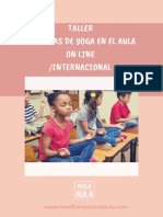 Taller Yoga en El Aula ON LINE