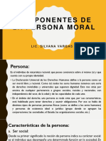 Componentes de La Persona Moral