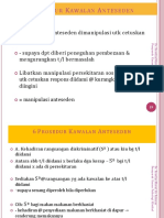 Nota Kuliah 8 Prosedur Kawalan Anteseden