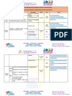 Cronograma - Semana Del 27 Al 30 de Junio 2022