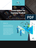 Presentation For Gaming Studios