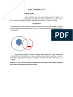 Electrostatica Resumen