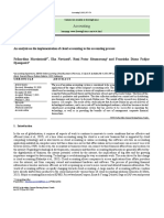 An Analysis On The Implementation of Cloud Accounting To The Accounting process2021AccountingOpen Access