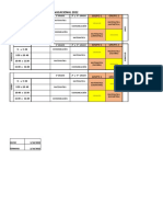 Horario Vacacional 2022 Nuevo Semi-Presencial