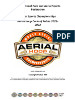 Aerial Hoop Code of Points 2021-2023: International Pole and Aerial Sports Federation Aerial Sports Championships