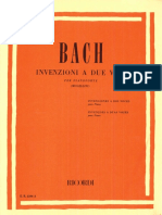 Bach Invenciones - Ricordi
