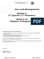 Organization and Management - Chapter4