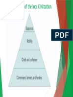 Stratification of the Inca Civilization