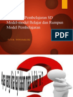 SD Model Pembelajaran