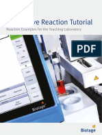 User Guide, Biotage Microwave Reaction Tutorial For The Teaching Laboratory