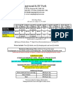 Rate Sheet 2022 Updated For Website