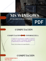 Windows Fundamentos Computación