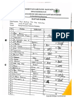 daftar hadir pokja reakreditasi