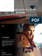 Organização Pessoal e Gestão de Tempo