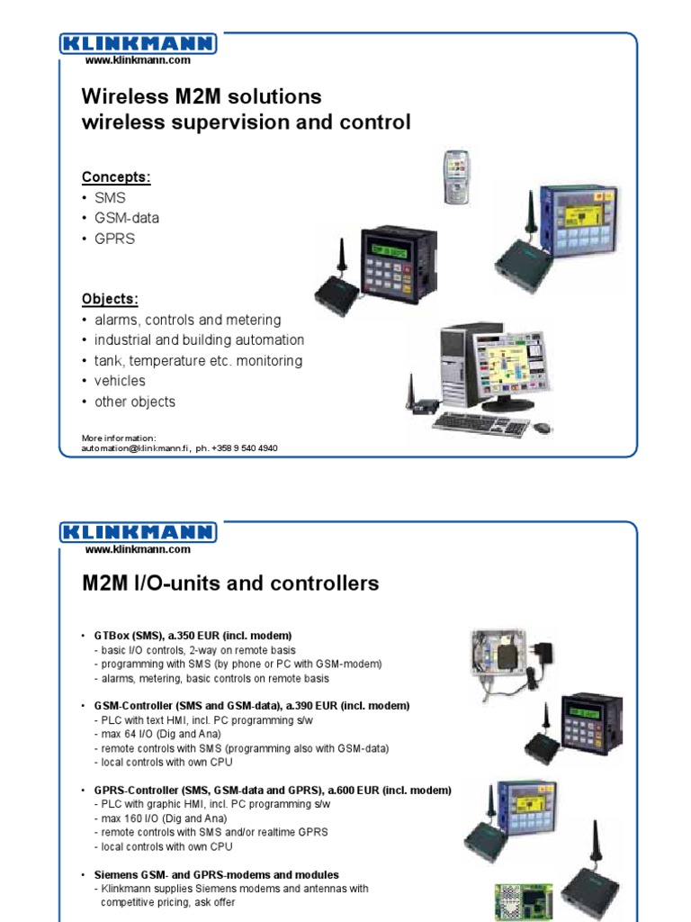 Wireless M2M Solutions | PDF | General Packet Radio Service ...