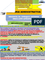 Semana 12 de La Asignatura de Auditoria Administrativa 2022 - I