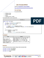 02.CSharp OOP Basics Encapsulation Lab