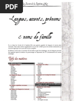 Download Langues Accents Noms  Prenoms 7th Sea by bbudo001 SN57910477 doc pdf