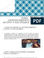 Envejecimiento Activo y Saludable