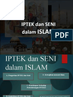 8. AGAMA ISLAM IPTEK DAN SENI