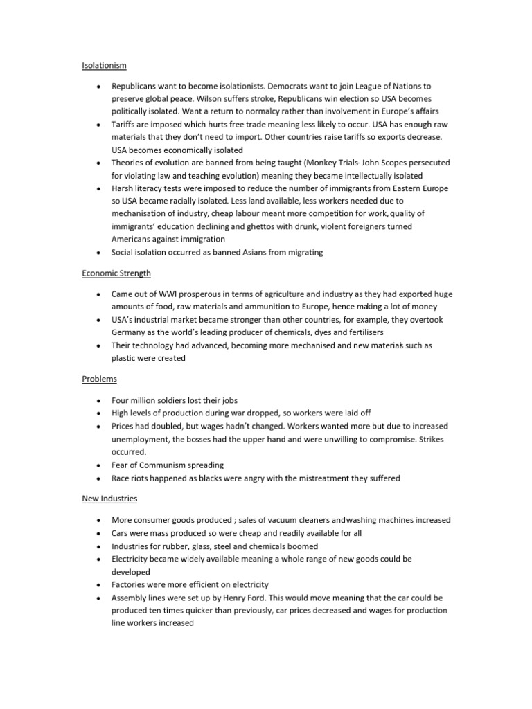 the roaring twenties essay