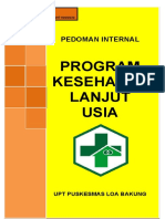 Pedoman Internal Program Lansia 2020