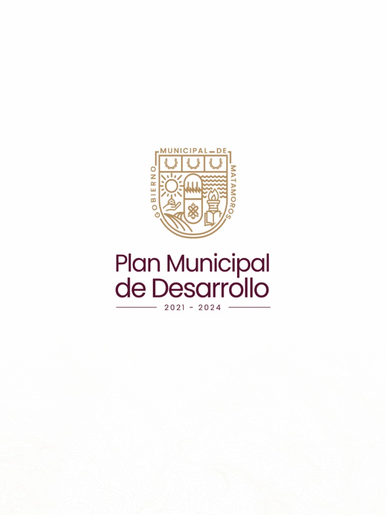 Plan Municipal de Desarrollo 2021 - 2024 | PDF