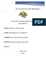 Barrios Abanto, Ennitt Monografía de Plagio Similitud y Parafraseo