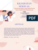 Jurnal Forensik Kejahatan Seksual