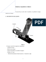 Pendulo Balistico Fisico