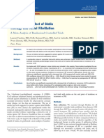 Antiarrhythmic Effect of Statin Therapy and Atrial Fibrillation