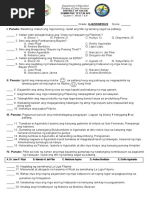 AP 6 Quarter 1 Summative Test 1 | PDF