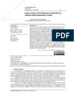 Managing Human Resource Development of Educators in Inclusion-Based Elementary School