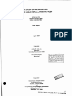 A Study of Underground Power Cable Installation Methods: EPRI EL-374 (Research Project 7824) ERDA E (49-18) - 1824