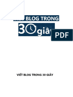 viết blog