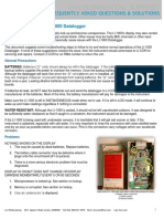 1000 FAQ Troubleshooting the LI-1000 Datalogger