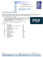 Dec International Technical Specifications - Pressure Loss Flexible Ducting