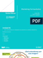 Marketing Farmacéutico: Enrique Calle Carrera Profesional Sesión #02 - Semana 02